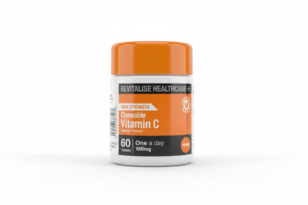 Chewable Vitamin  C 1000mg For immunity Orange Flavour