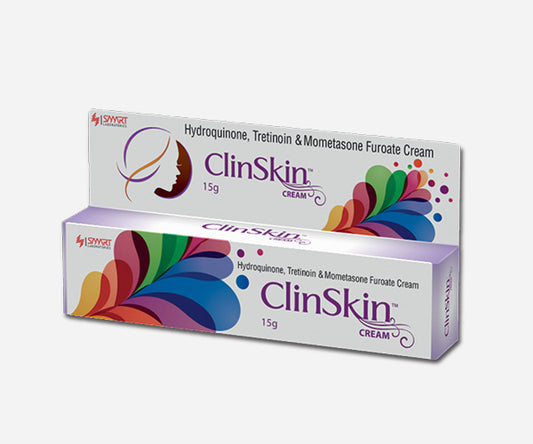 ClinSkin cream packaging on a white background