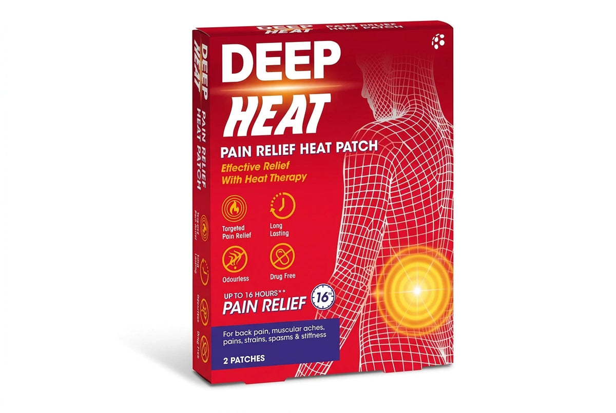 Deep Heat Patches 2 Patches