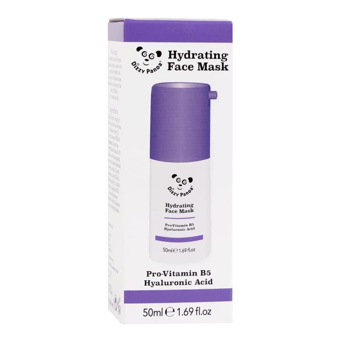 Dizzy Panda Hydrating Face Mask Pro-Vitamin B5 Hyaluronic Acid 50ml