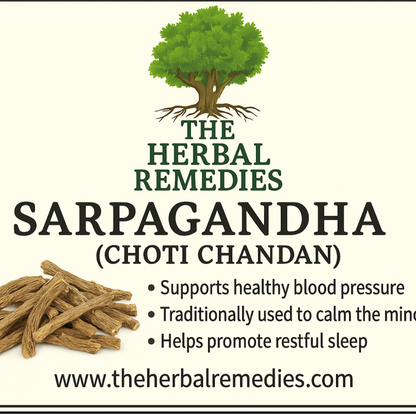 Rauwolfia Serpentina Root Sarpagandha Snakeroot  100g root