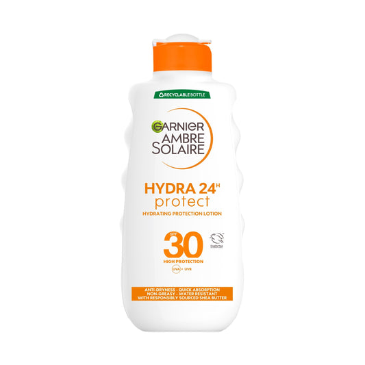 Garnier Ambre Solaire Hydra 24H Protect hydrating protection lotion 30 medium protection UVA 200ml