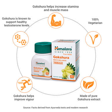 Gokshura  Tribulus Terrestris  tablets himalaya