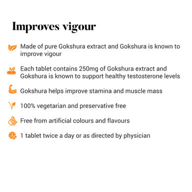 Gokshura  Tribulus Terrestris  tablets himalaya