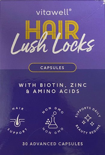 Hair care with biotin, zinc, amino acid  30 capsules