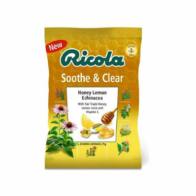 Honey Lemon & Echinacea  lozenges - 75g