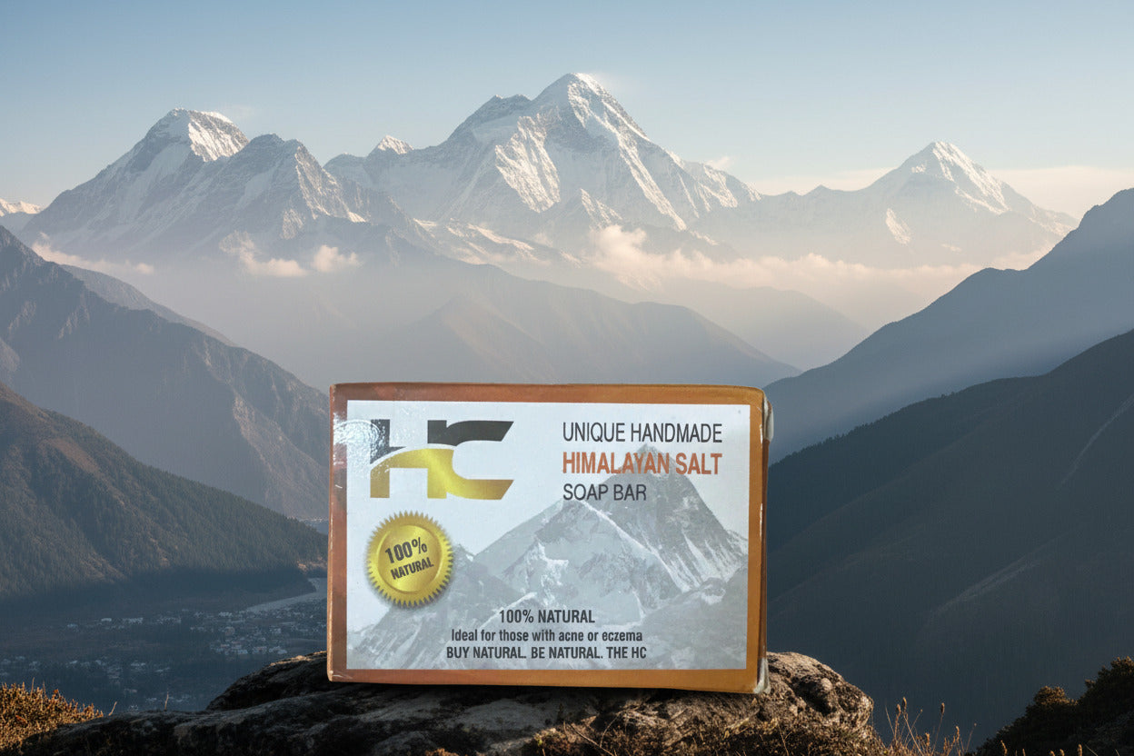 Himalayan salt soap bar