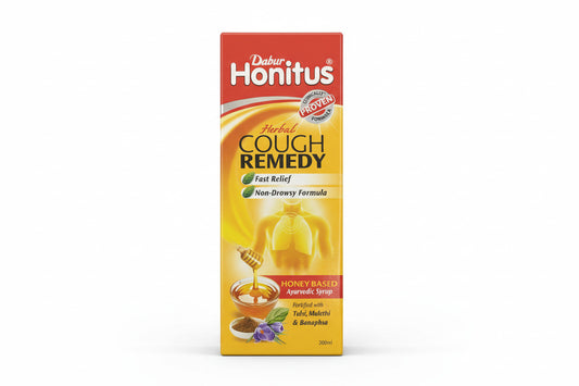 Honitus - Herbal Cough Remedy Fast Relief Ayurvedic Syrup 200ml
