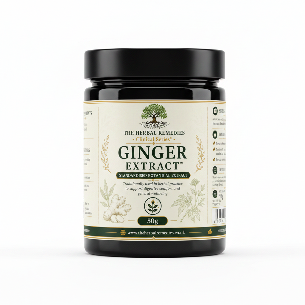 Ginger Extract (Zingiber officinale) - digestive support
