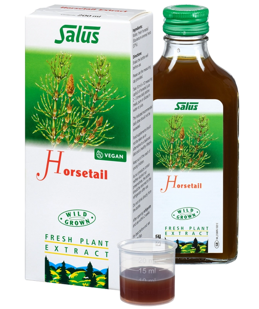 Horsetail Liquid Extract 200ml – Fresh Plant Extract for Hair, Skin & Nail Support | Vegan Herbal Supplement