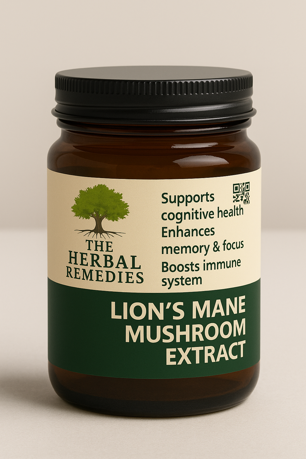 Lions Mane Mushroom, Tea Hericium erinaceus Extract, Immune & Cognitive Support