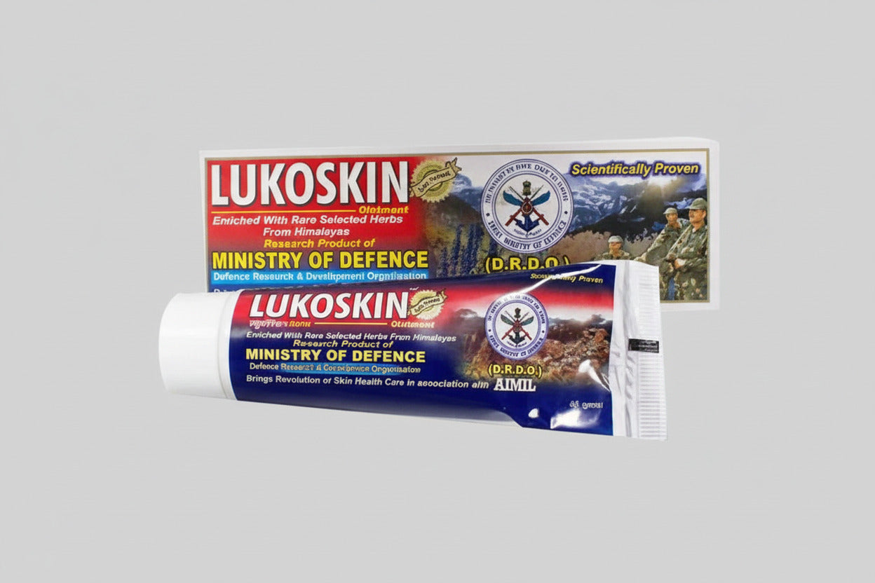 Lukosin Ointment 40g  designed to manage white patches