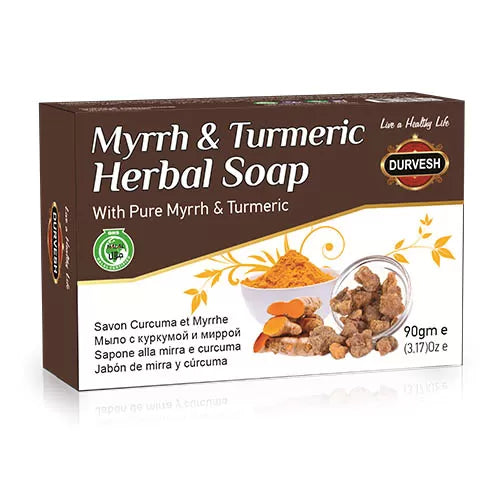MYRRH & TURMERIC HERBAL SOAP
