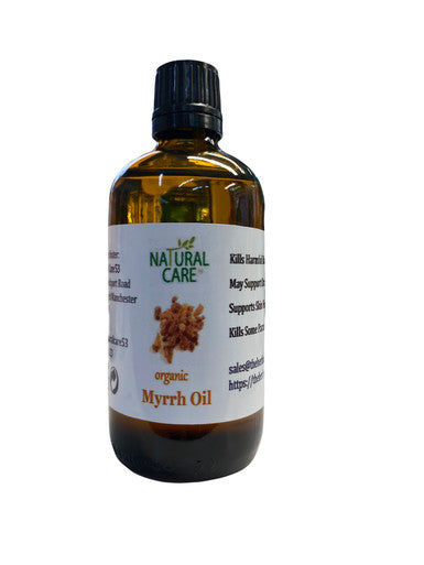 Organic Myrrh,  Commiphora myrrha,  Essential Oil 30ml