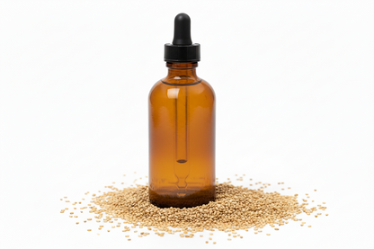Organic Sesame Seed Oil with USDA Organic label