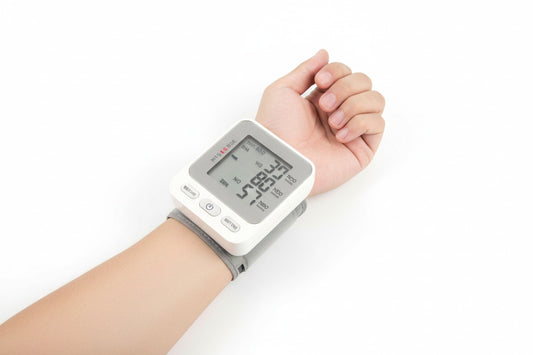 Wrist Blood Pressure Monitor Voice Automatic Digital Sphygmomanometer Detects Heart Rate Arrhythmia Pulse BP Monitor
