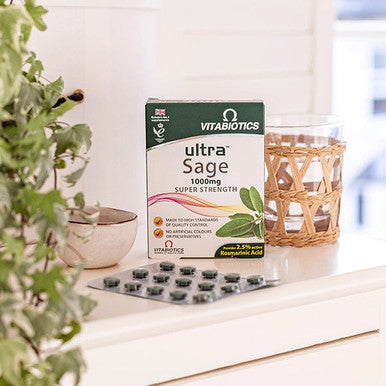 Ultra Sage 1000mg super strength- 30 tablet