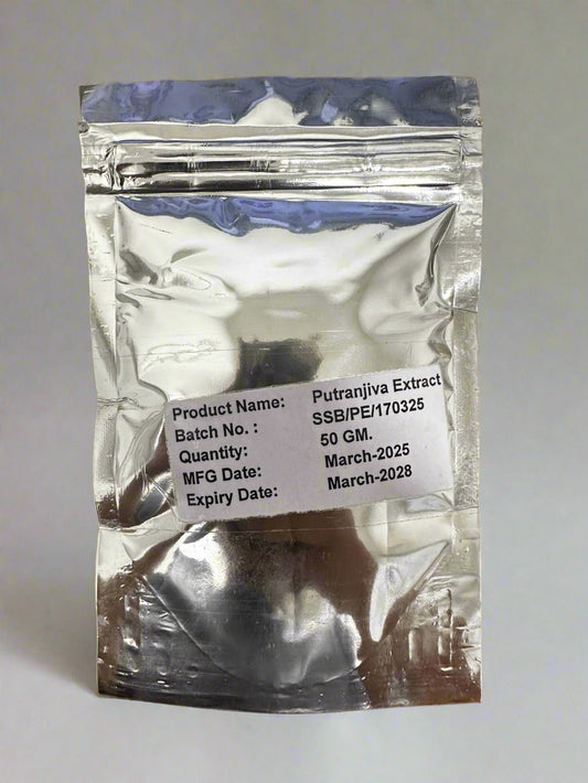 Putranjiva (Putranjiva roxburghii) Extract – 50 g, Reproductive &amp; Fertility Uses