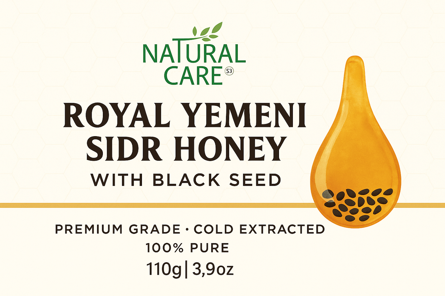 Premium Sidr Honey with Black Seed