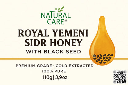 Premium Sidr Honey with Black Seed