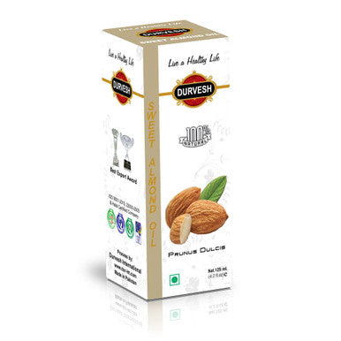 Sweet Almond Oil 125ml 100% Natural