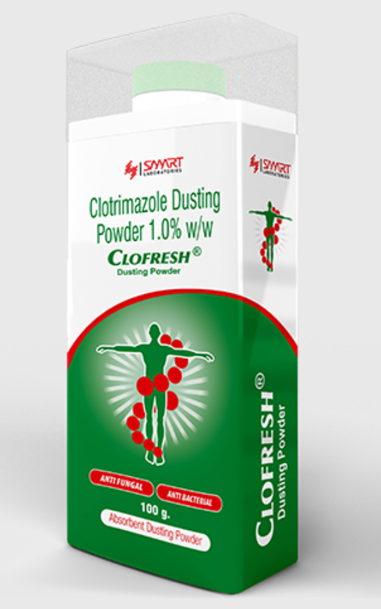 CloFresh Clotrimazole Dusting Powder 1.0% w/w 