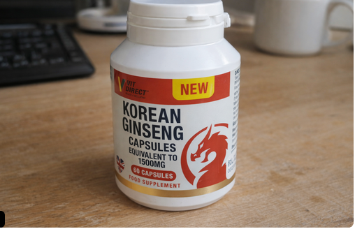 Korean Ginseng Capsules provide a high-strength ginseng extract