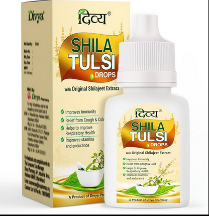 Shila Tulsi Drops (with Original Shilajit Extract)