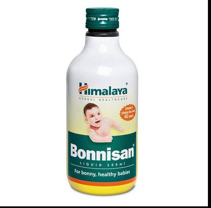 Bonnisan liquid 200ml for bonny healthy babies, herbal digestive tonic