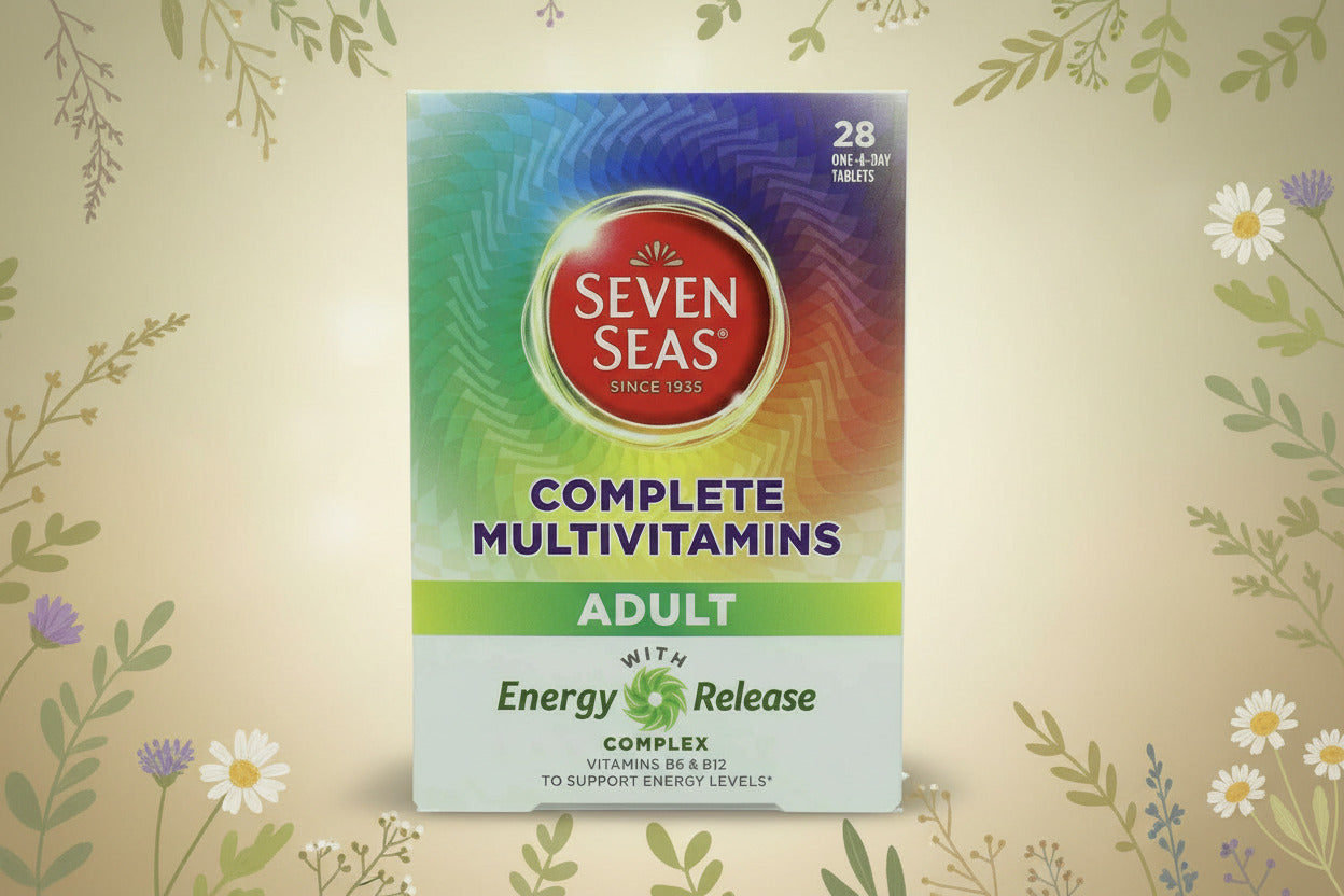 Seven Seas Complete Multivitamins Adult Energy Release Vitamin B6 &B12 Tablets