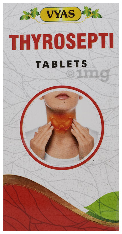 Thyrosepti is an Ayurvedic herbal formulation traditionally used to support thyroid wellness, metabolism, energy and endocrine balance.