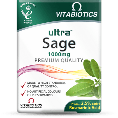 Ultra Sage 1000mg super strength- 30 tablet