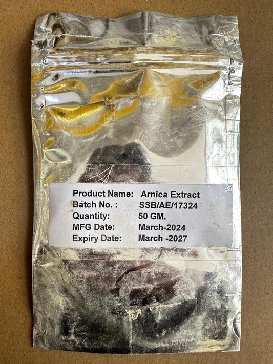 Arnica extract (usually from Arnica montana)- 50g