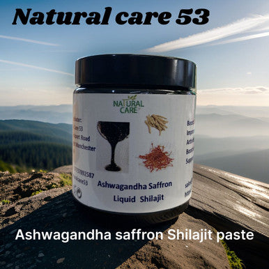 Shilajit  with Ashwagandha & Saffron 60g for energy , stamina & Vitality