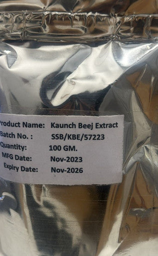 Mucuna pruriens Extract, Kaunch kavach Beej  Powder 100g