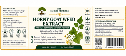 Horny Goat Weed Herbal Extract/ Pure Powder