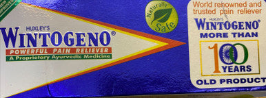 Wintogeno Balm 25g – For Cramps, Stiffness, Chest Cold, Backache &amp; Spine Pain Relief