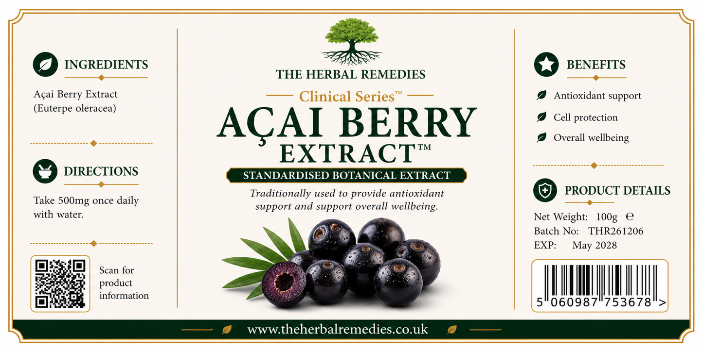 Acai Berry Extract Powder | Premium Antioxidant Superfruit | Clinical Series™