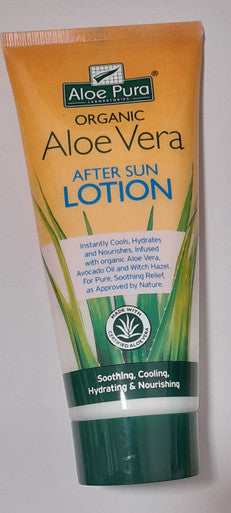 Organic Aloevera After Sun lotion 200ml