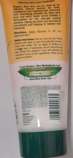 Organic Aloevera After Sun lotion 200ml