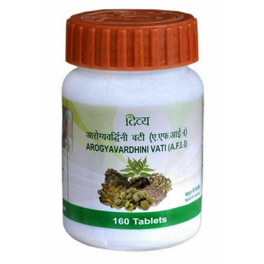 Arogyavardhani Vati 160 Tablets for Liver , Digestive  and Skin Health