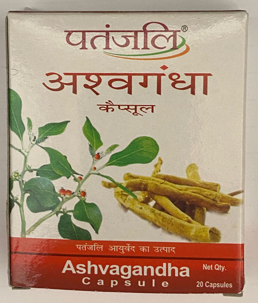 Ashwagandha Helps Boost Immunity and Overall Endurance 20 capsules
