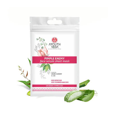 pimple enemy sheet mask
