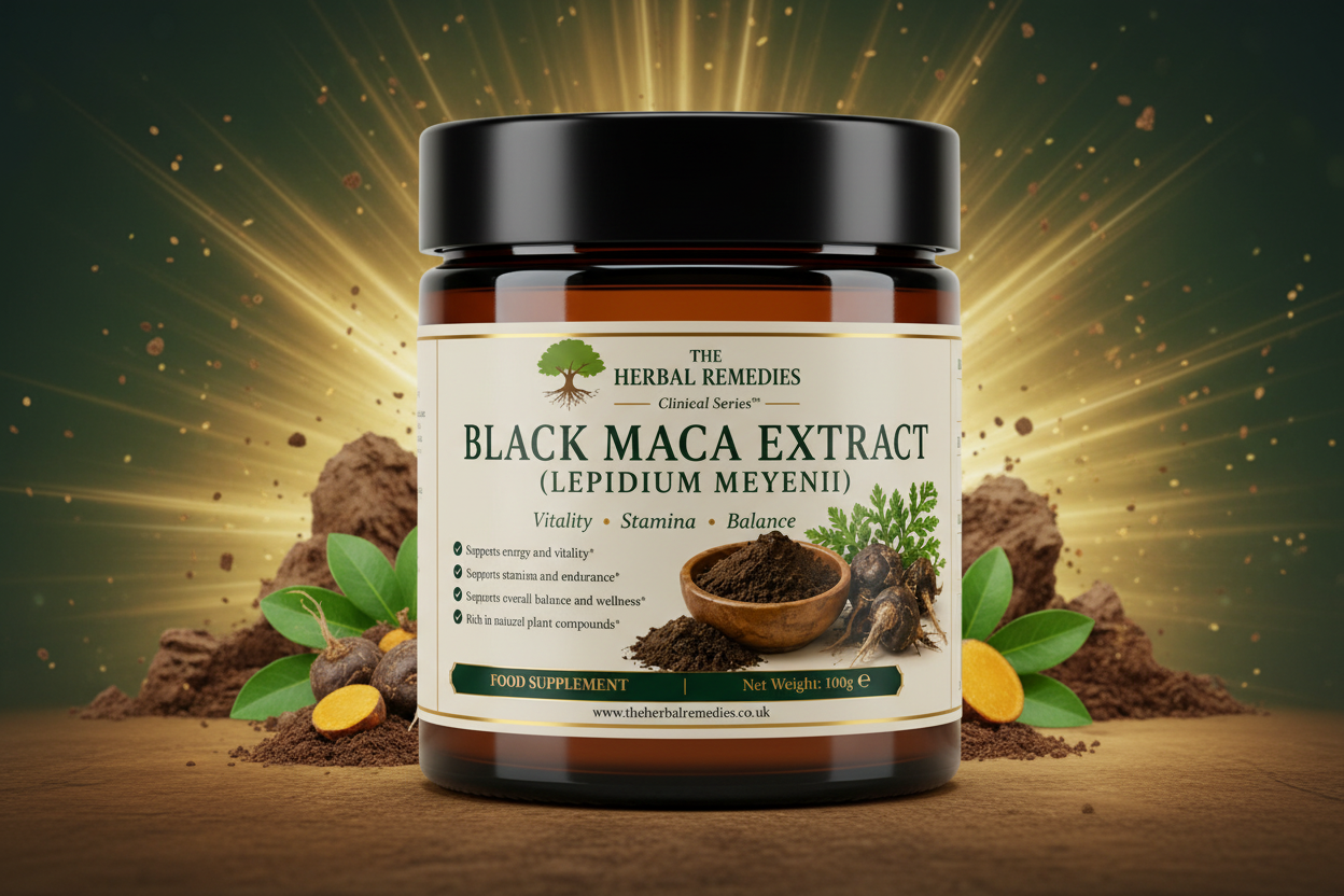 Black Maca Extract | Energy, Performance & Vitality Support