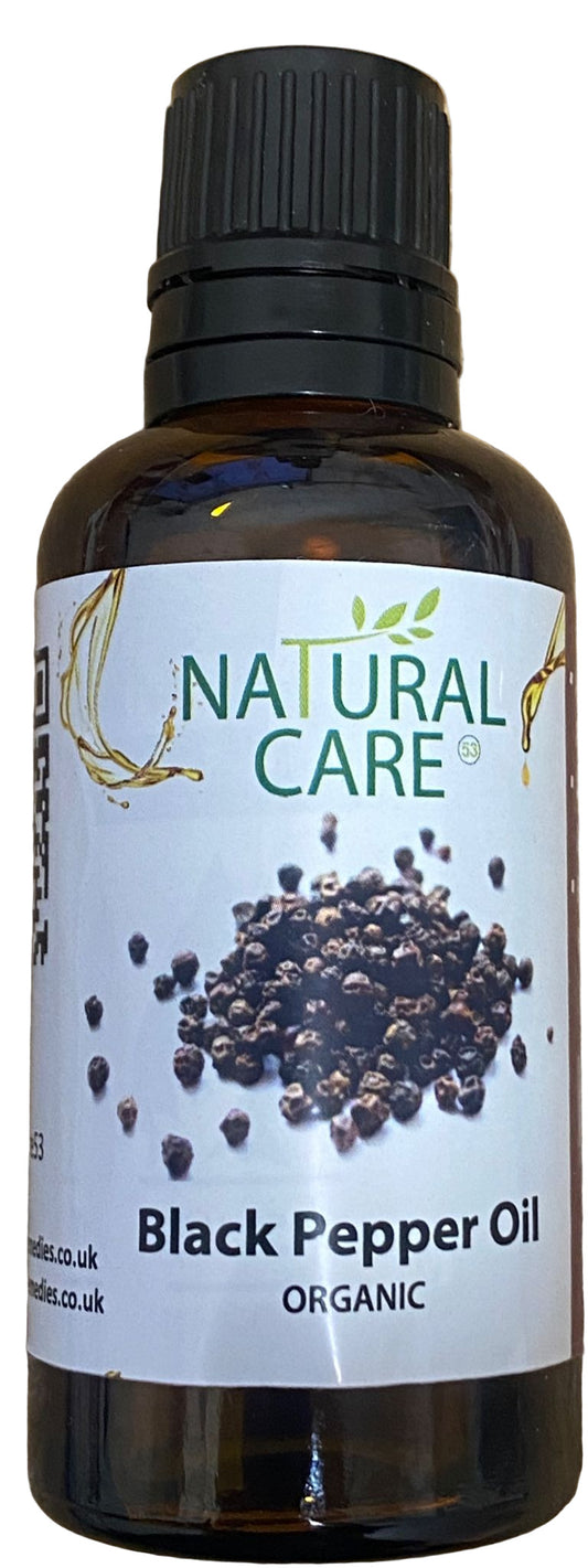 Organic Black Pepper Essential Oil 100ml – Pure Piper nigrum