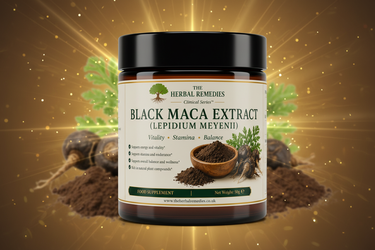 Black Maca Extract | Energy, Performance & Vitality Support