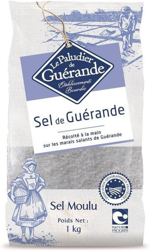 Celtic Sea Salt Fine 1kg , Le Paludier