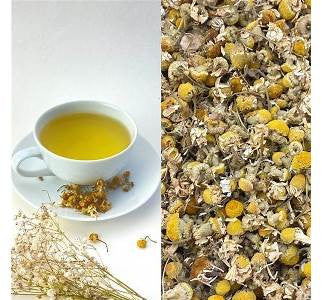 Organic CHAMOMILE DRIED FLOWERS HERBAL LOOSE LEAF TEA 50gm