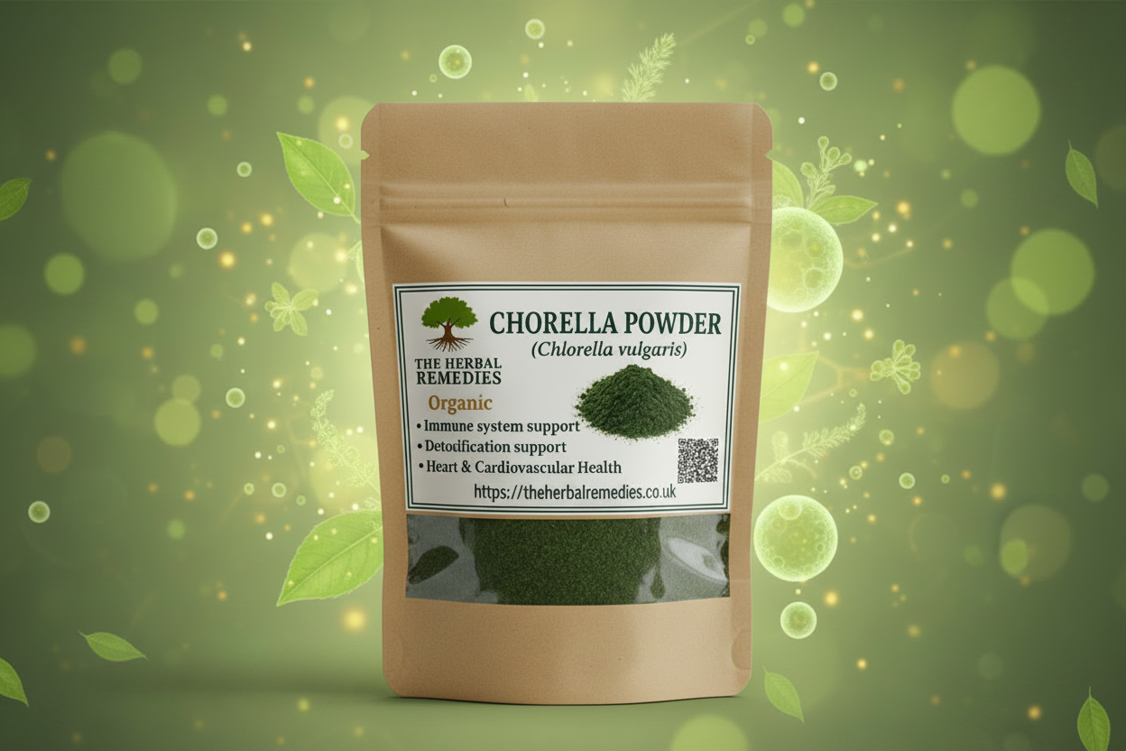 Organic Chlorella Powder | Detox & Superfood Green Algae
