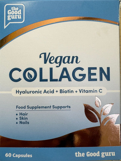 Collagen 60 Capsules with Biotin and Vitamin C, vegan